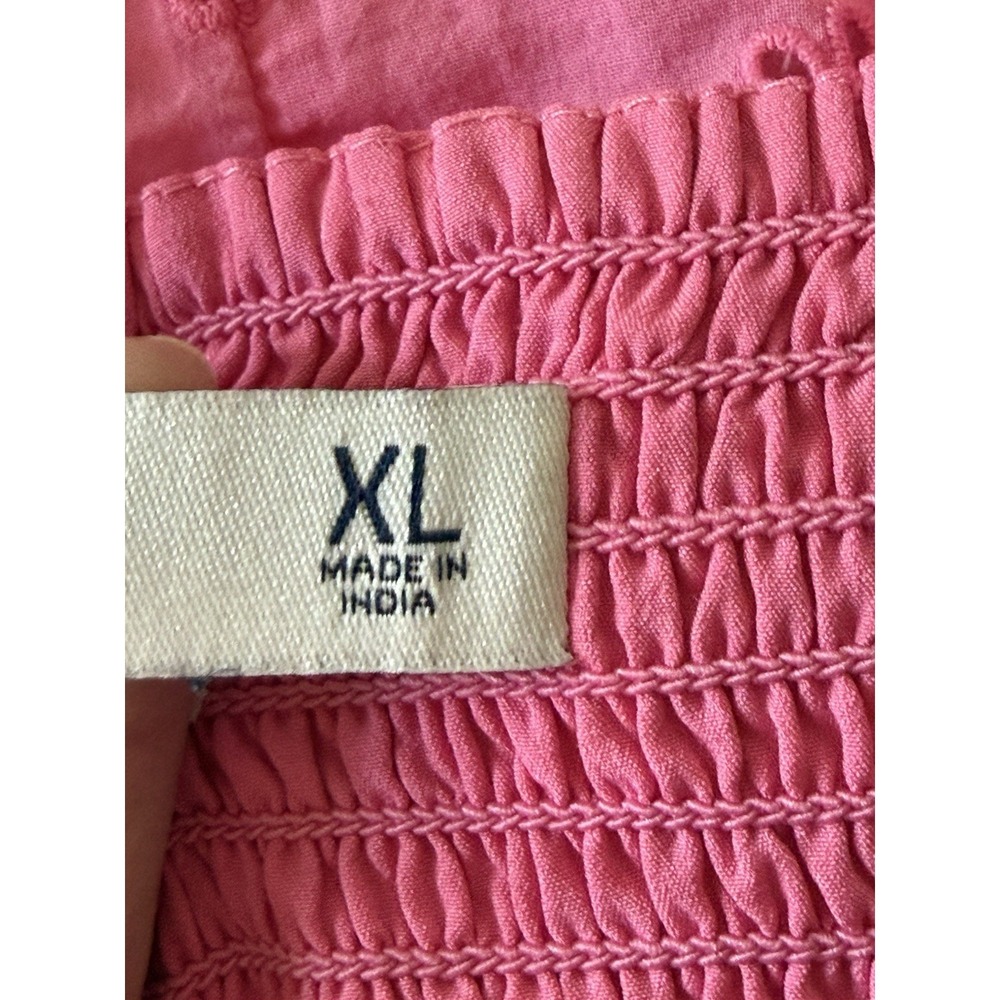 Hollister Womens Top Size XL Pink Babydoll Fairy Eyelet Dainty Feminine Boho Y2K - Picture 3 of 7